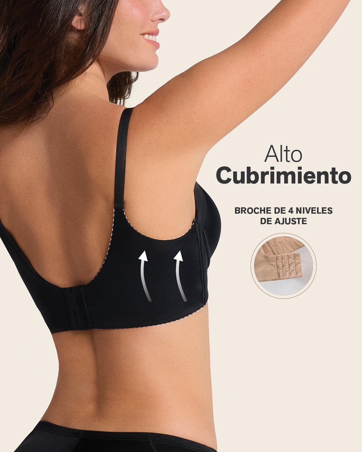 High profile back smoothing bra with soft full coverage cups#color_700-black