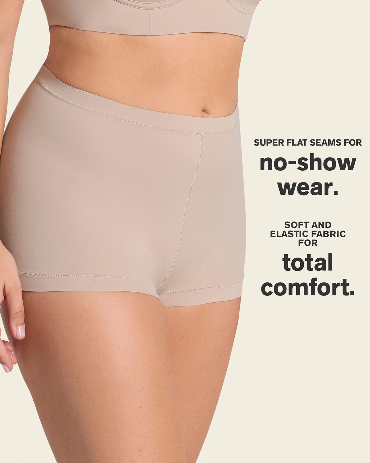 Perfect fit boyshort style panty#color_802-nude