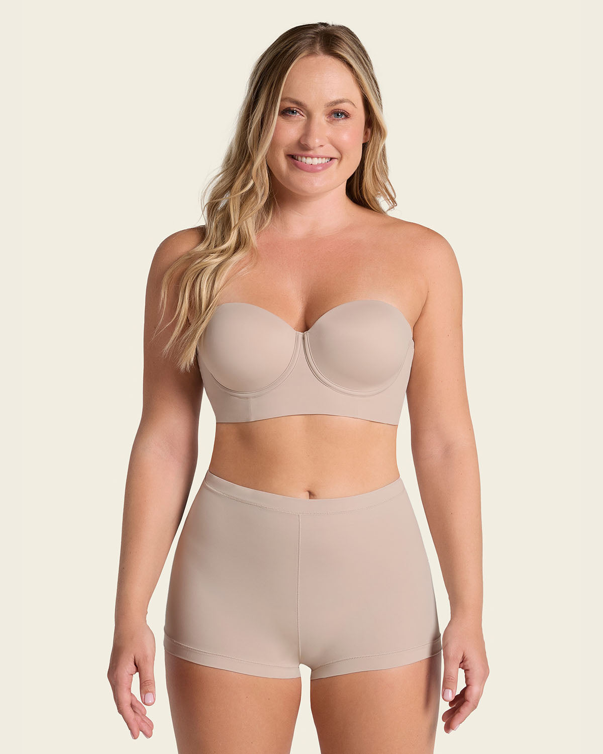 Perfect fit boyshort style panty#color_802-nude