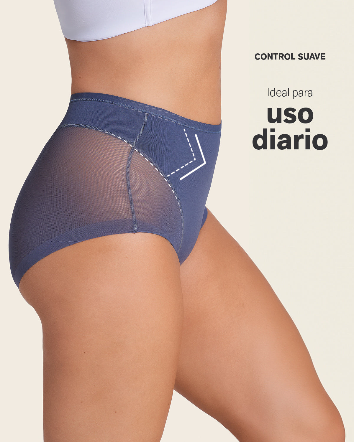 Truly undetectable comfy shaper panty#color_543-blue