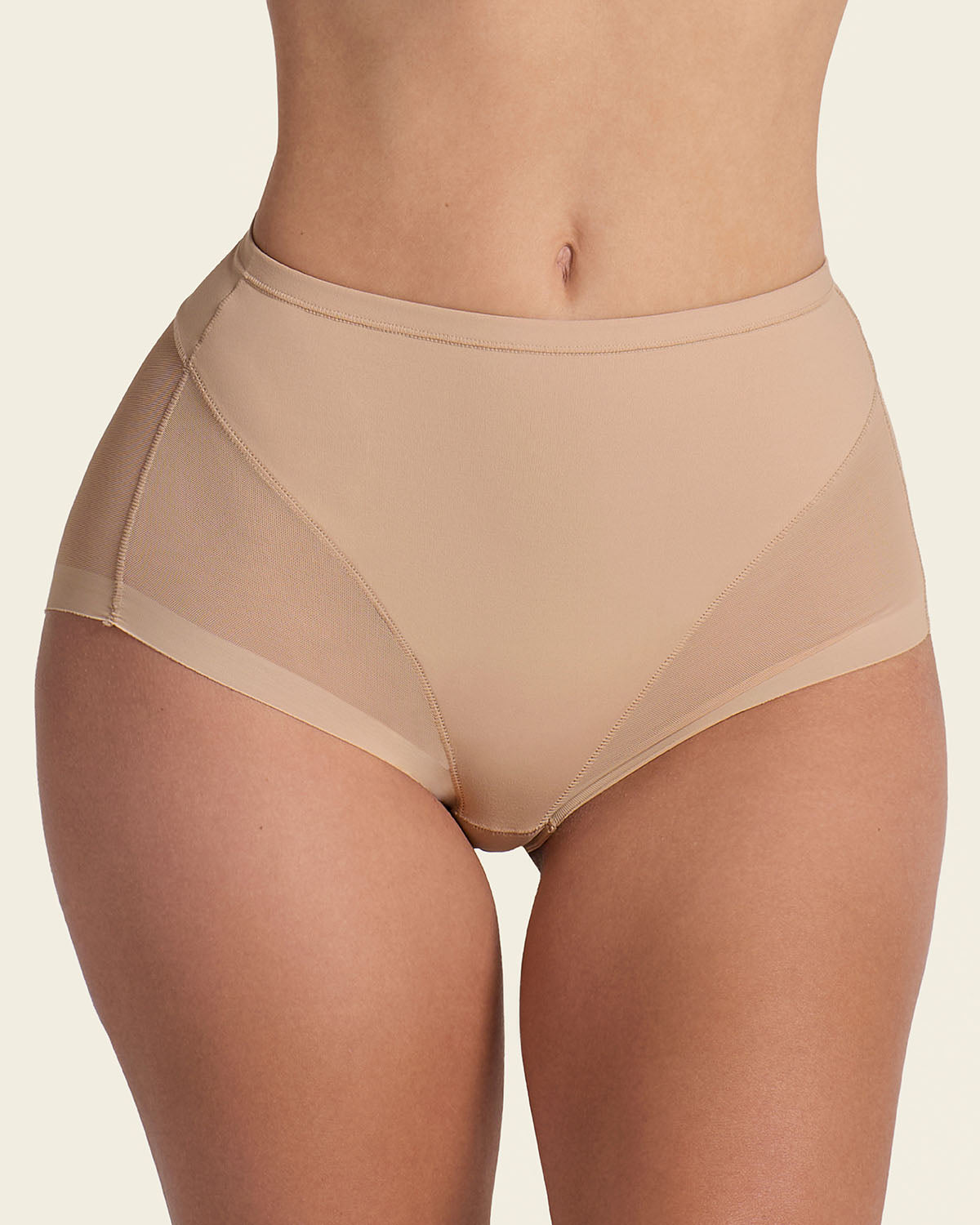 Comfy Shaper Panty#color_s02-golden-beige-black-white