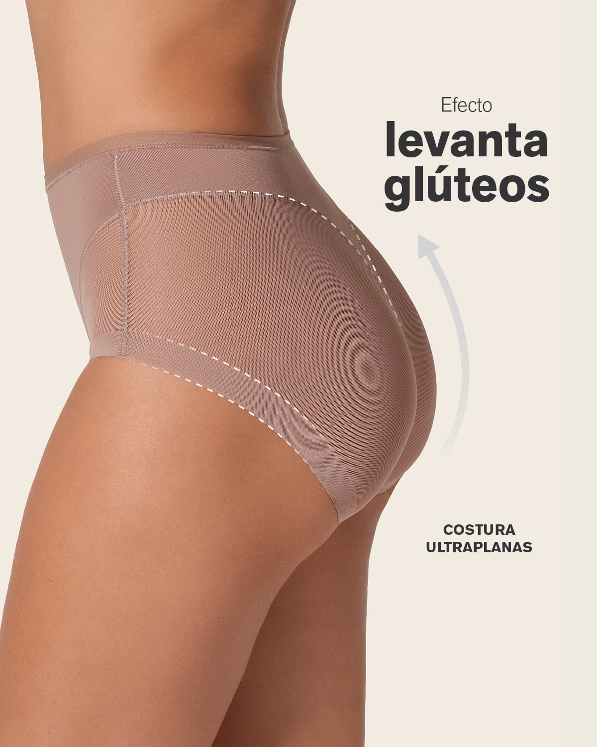 Truly undetectable comfy shaper panty#color_857-brown