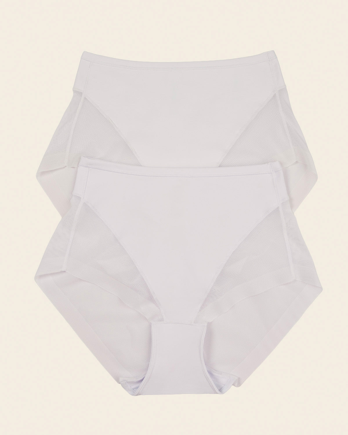 Truly undetectable comfy shaper panty#color_000-white