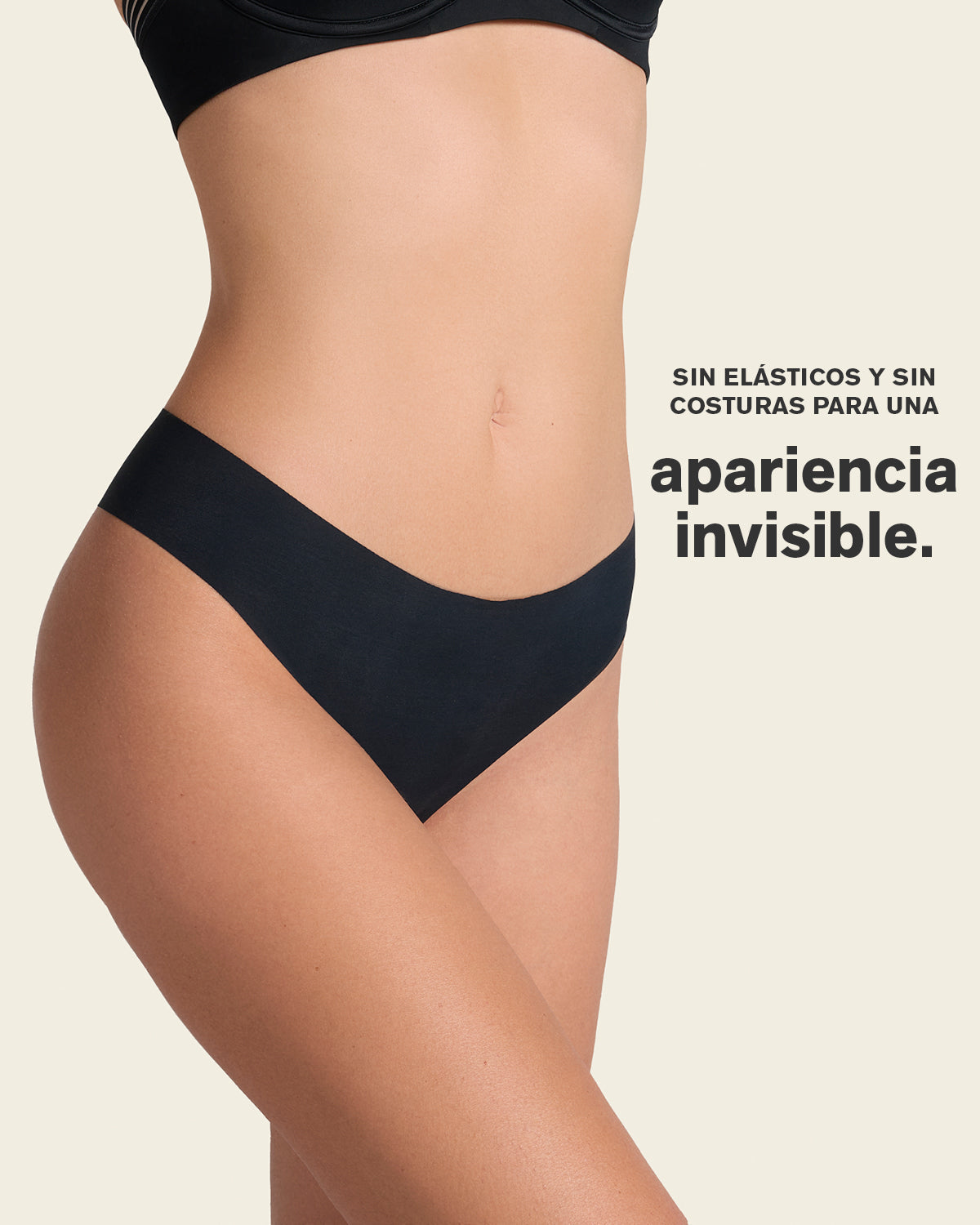 No ride-up seamless thong panty#color_785-black
