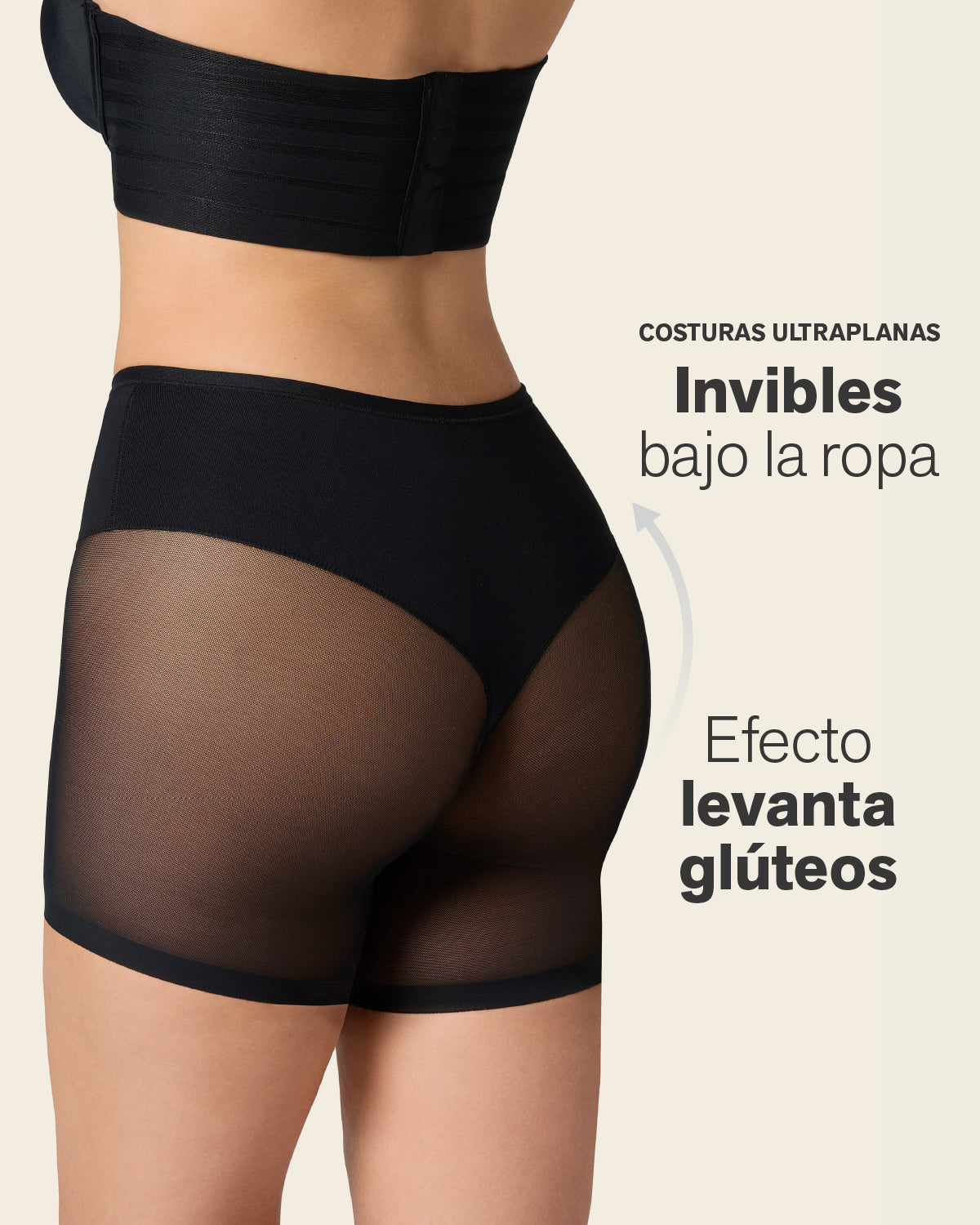 Truly Undetectable Sheer Shaper Short#color_700-black