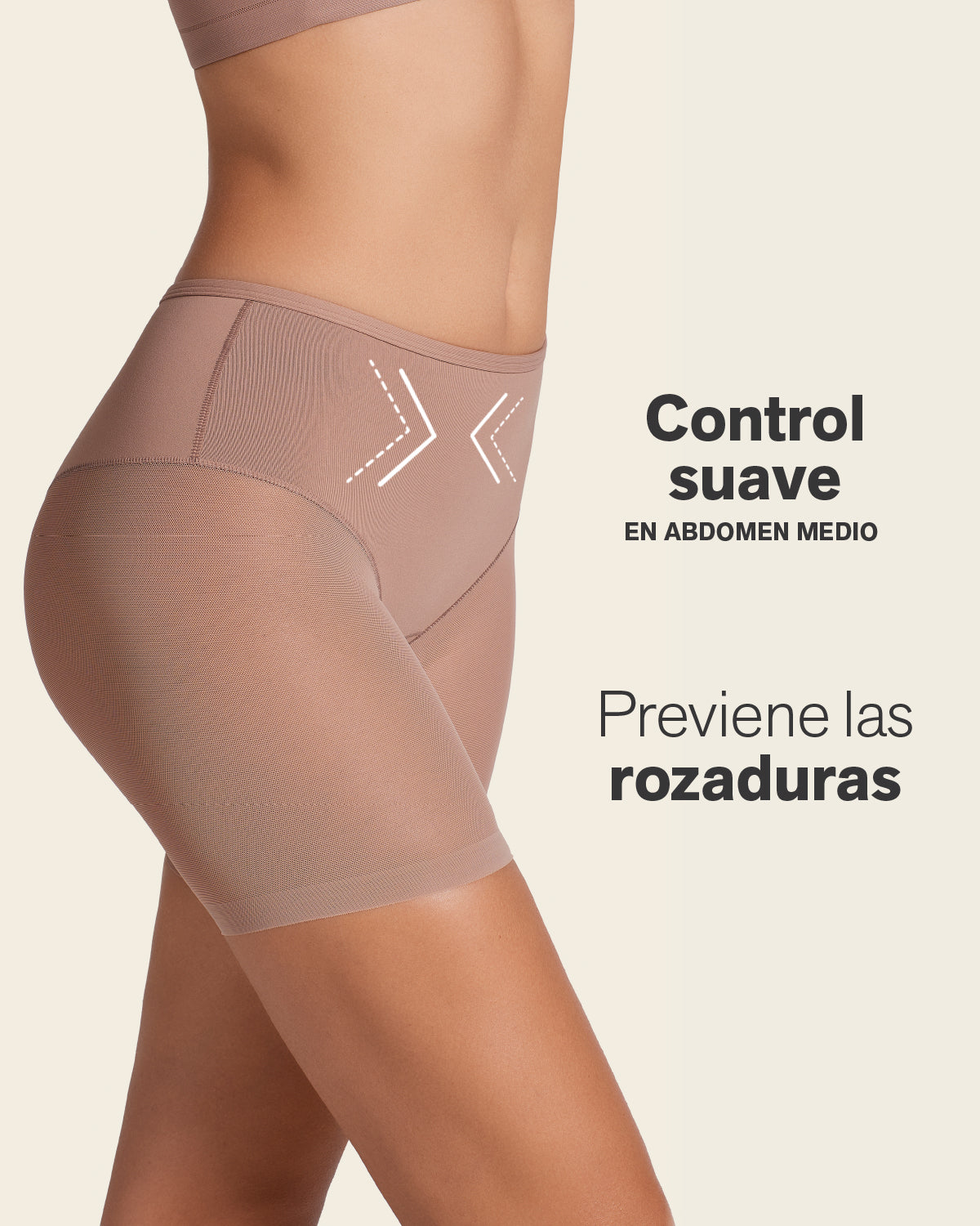 Truly undetectable sheer shaper short#color_s01-black-brown