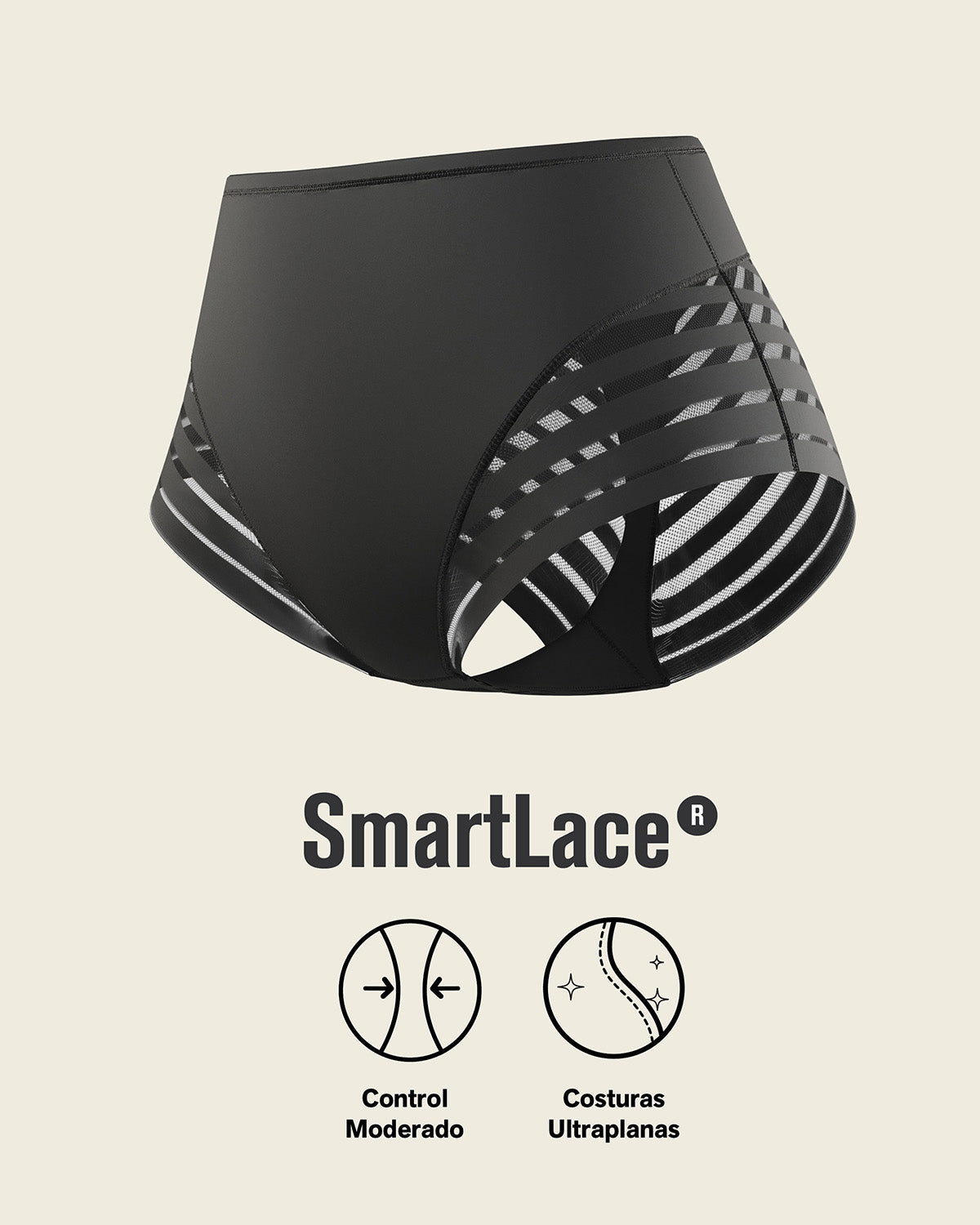 2-Pack Stripe Undetectable Lace Classic Shaper Panties#color_s04-black