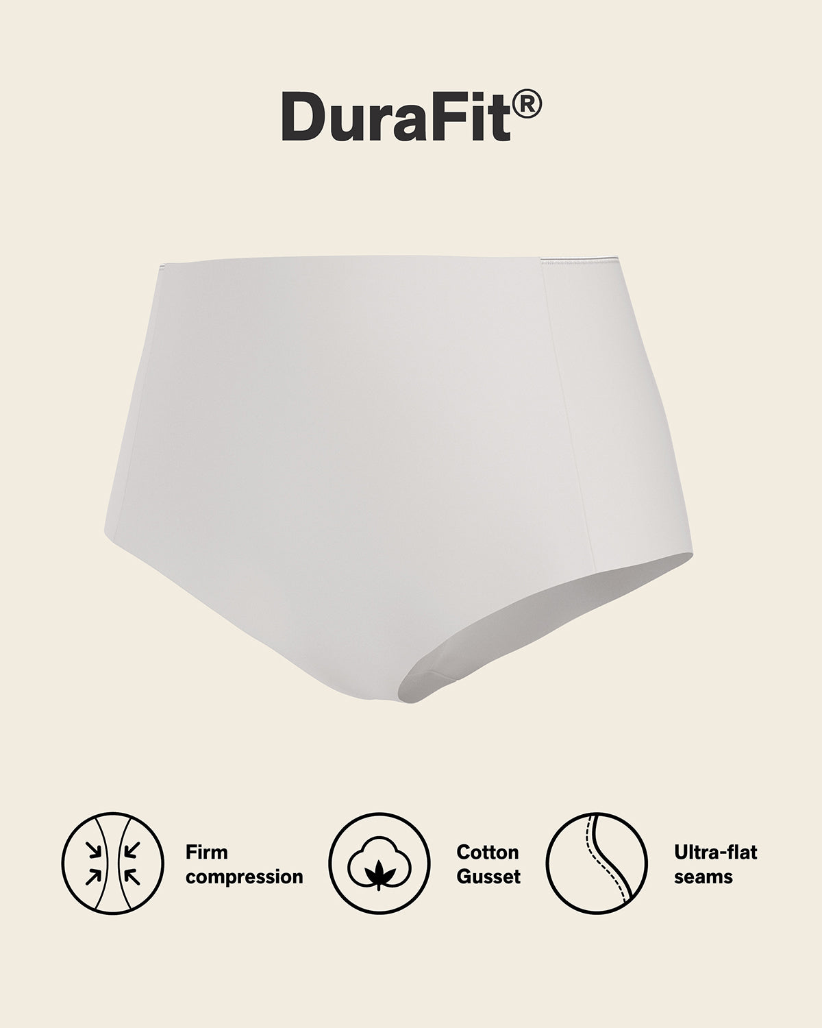 Perfect fit high waisted seamless hipster panty#color_000-white