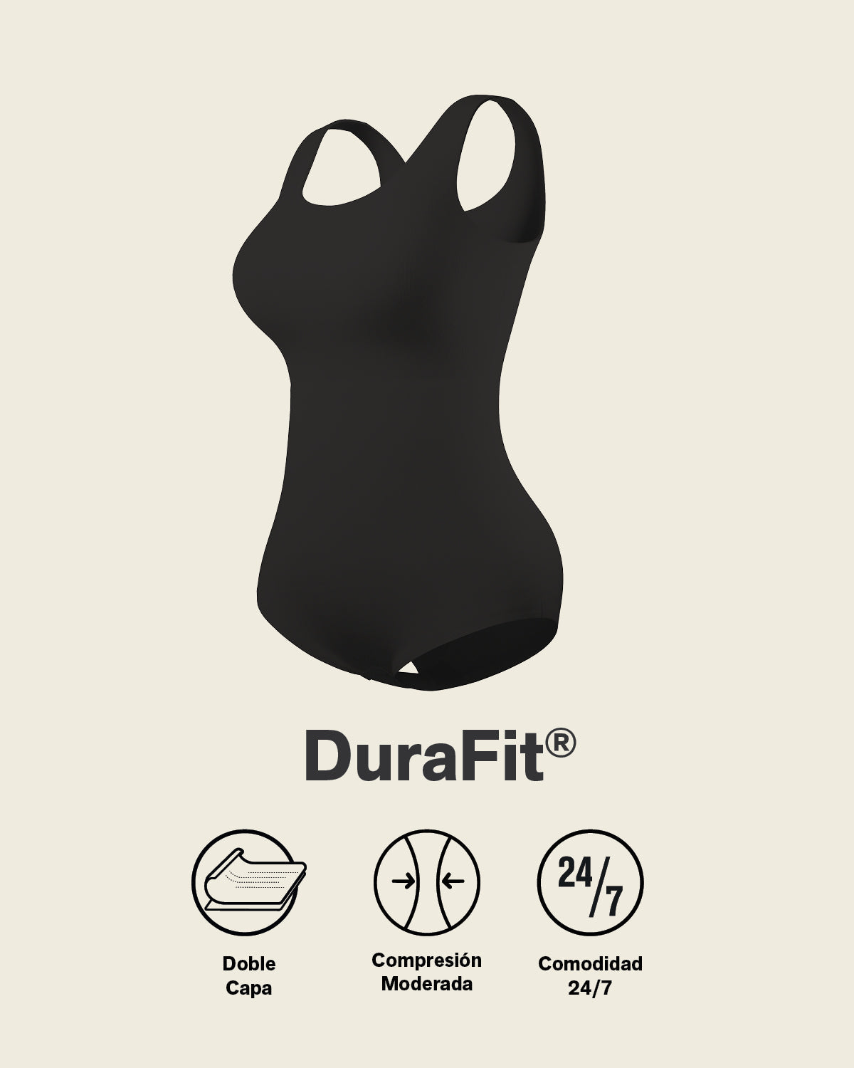 Plunge Classic Sleeveless Shaper Bodysuit#color_700-black