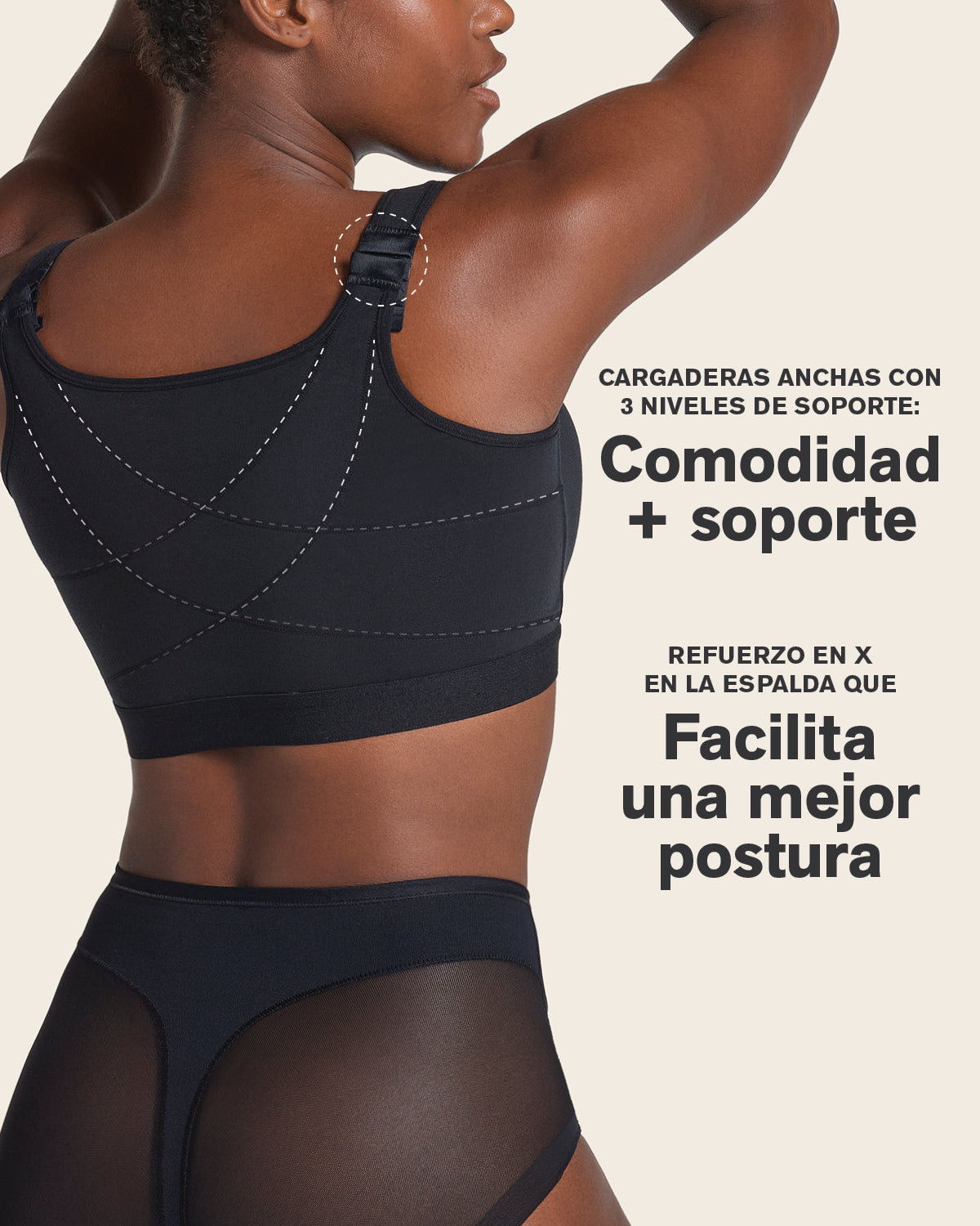 All-in-one stretchy cotton wireless bra#color_700-black