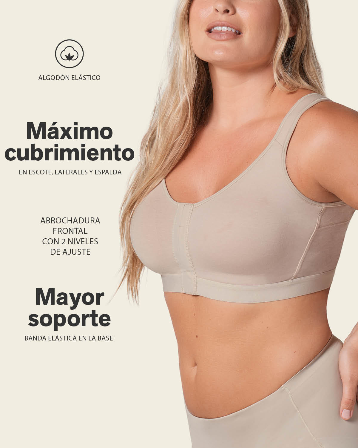 All-in-one stretchy cotton wireless bra#color_802-nude