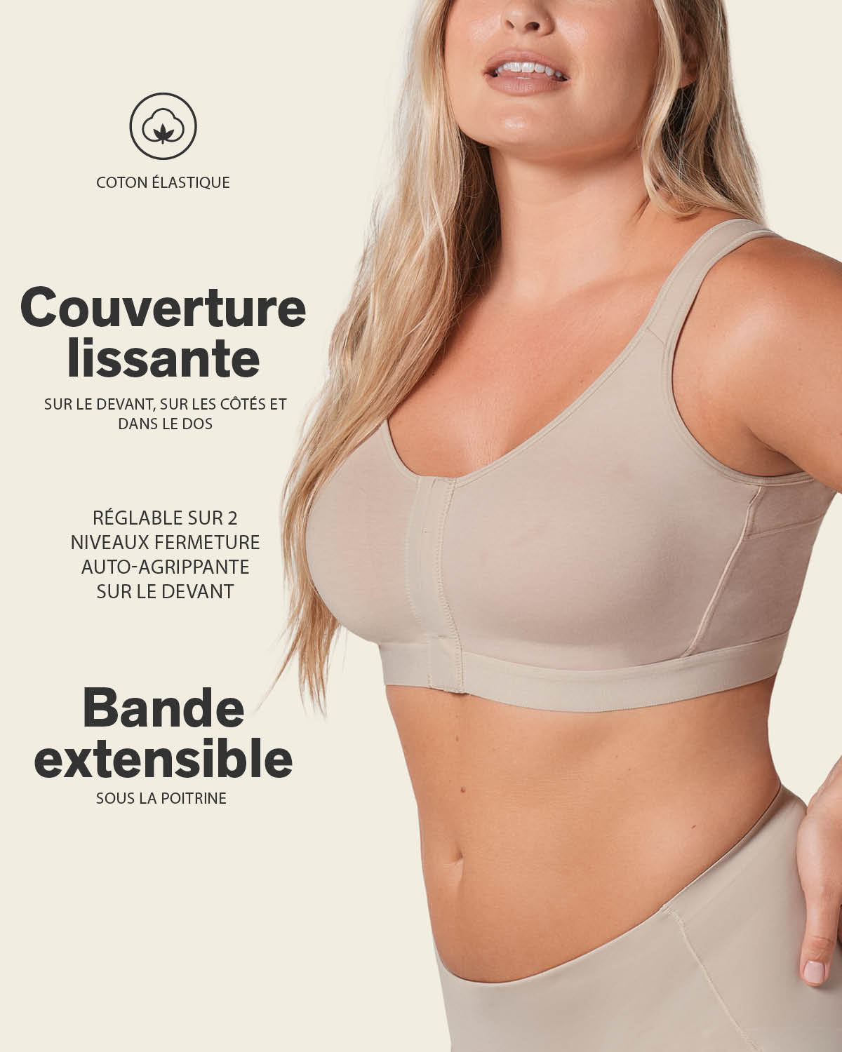 All-in-one stretchy cotton wireless bra#color_802-nude