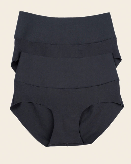 High-Tech High-Waisted Classic Sculpting Panty#color_700-black