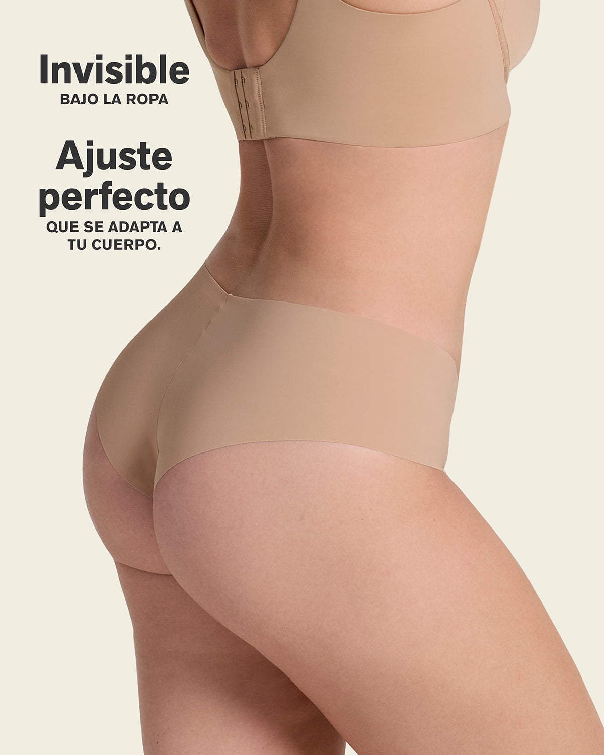 Totally Seamless Mid-Rise Microfiber Cheeky Panty#color_801-golden-beige