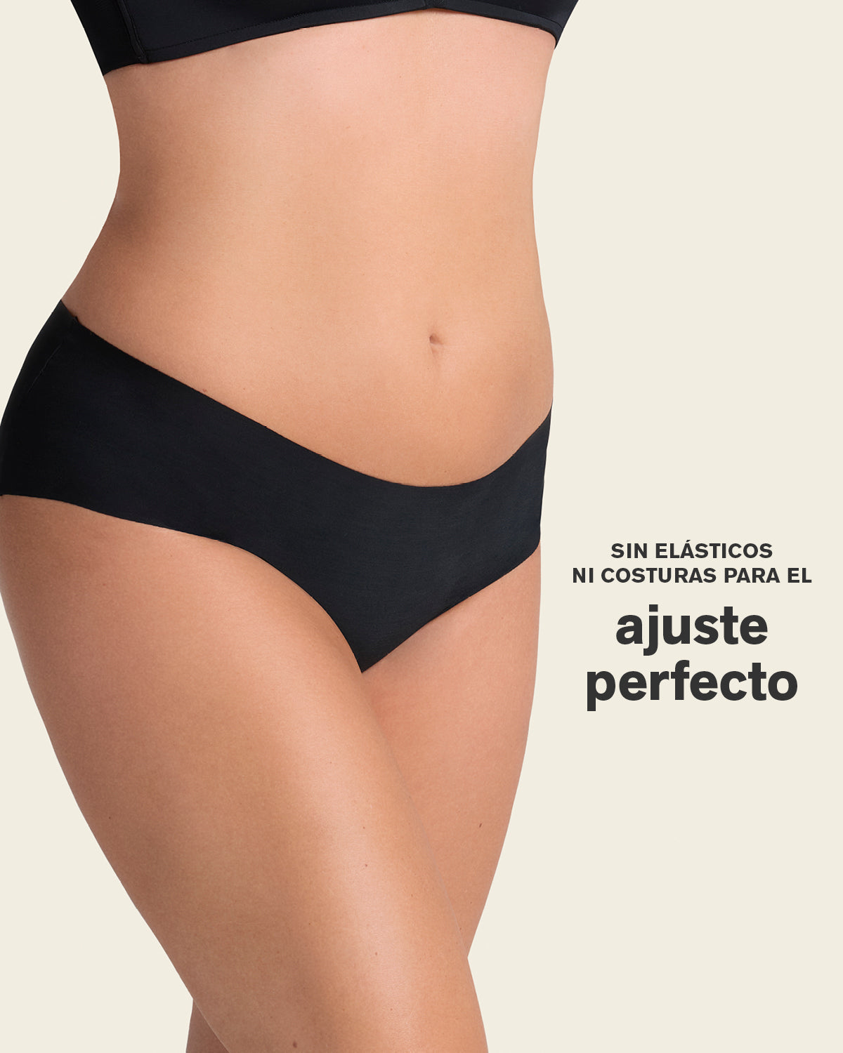 No ride-up seamless hiphugger panty#color_785-black