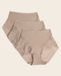 Lace stripe undetectable classic shaper panty#color_802-nude