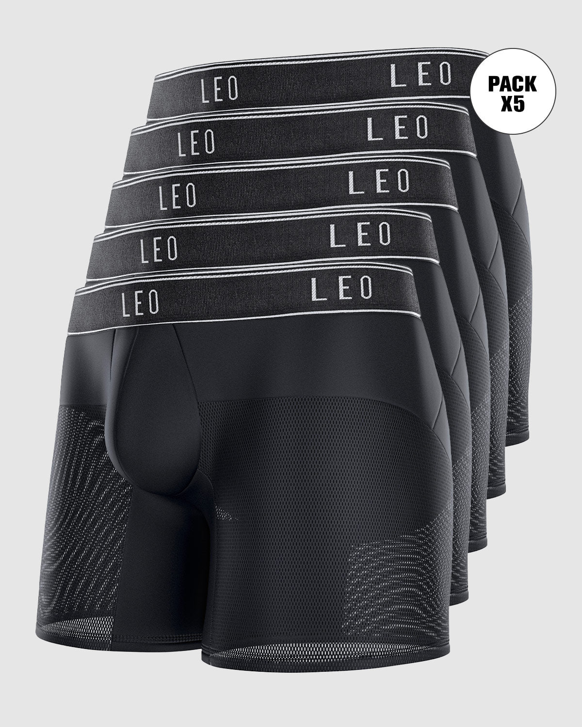 Leo advanced mesh boxer brief#color_701-black