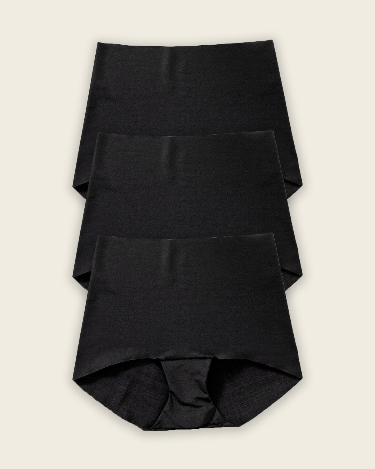 Mostly Covered Invisible Microfiber Boyshort Panty#color_700-black