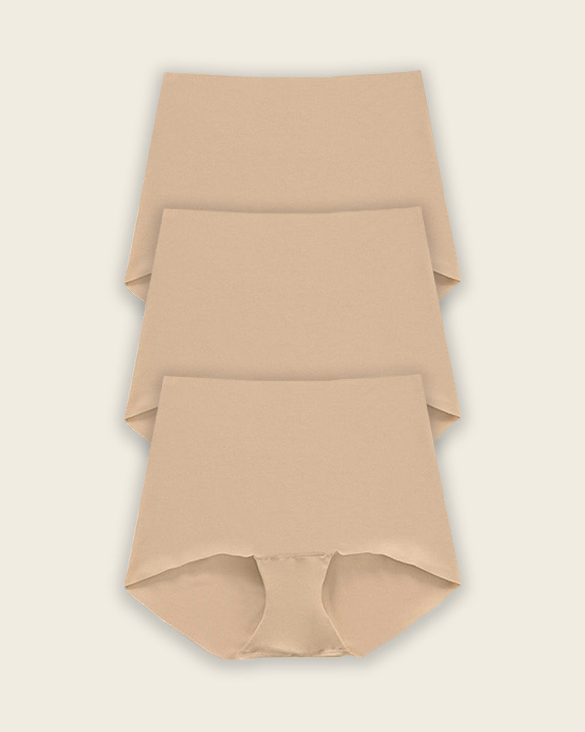 Mostly Covered Invisible Microfiber Boyshort Panty#color_801-golden-beige