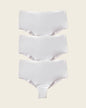 Totally Seamless Mid-Rise Microfiber Cheeky Panty#color_000-white
