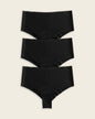 Totally Seamless Mid-Rise Microfiber Cheeky Panty#color_700-black