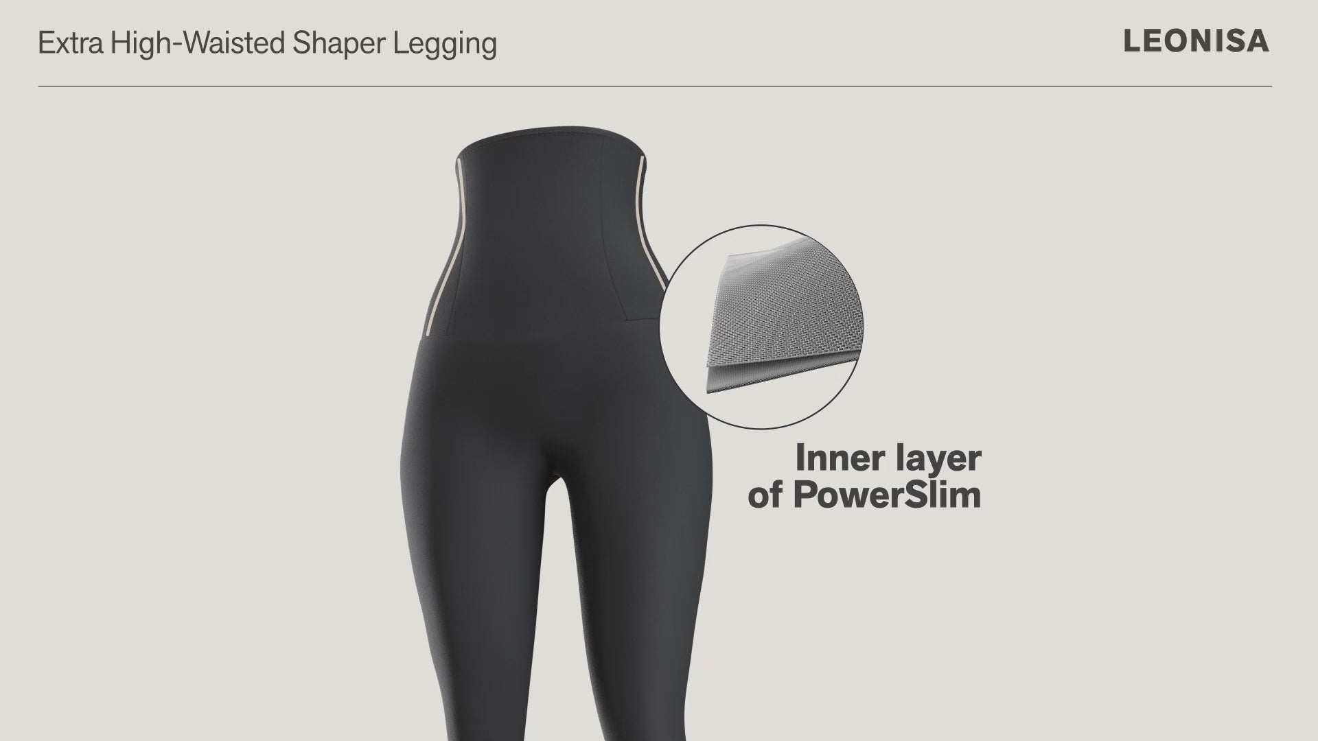 Load video: Leggings Leonisa